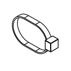 Tie strap illustration